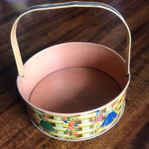 Vintage Tin Litho Easter Basket